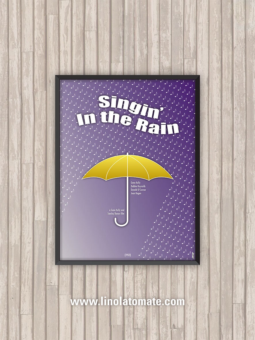 Affiche Film Chantons Sous La Pluie | Singin' in The Rain