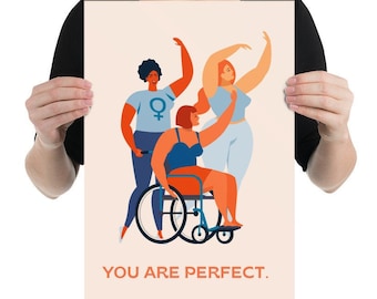 Feminist Wall Art, Feminist Art Print, Strong Women Wall Art, Girl Power Art, Empowered Women Print, Girl Nursery Room, Feminist Nursery Art