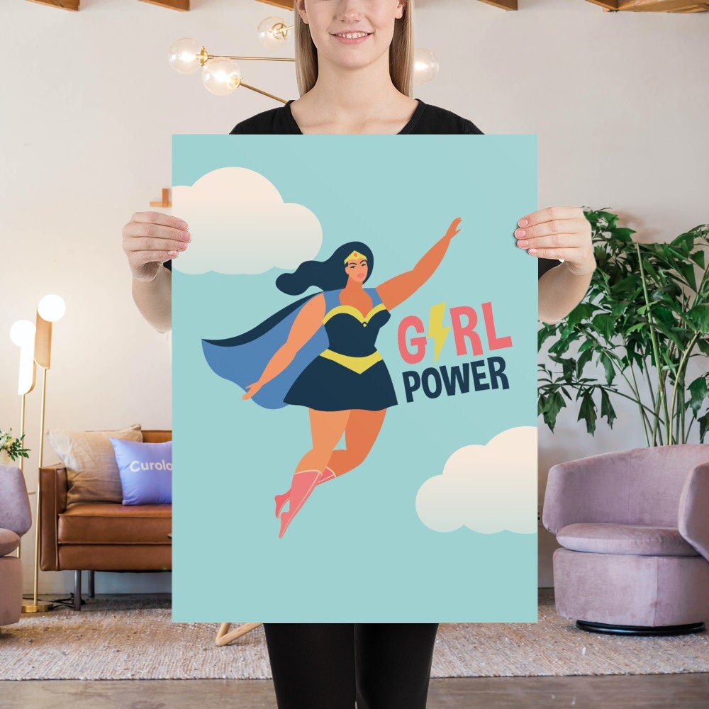 Feminist Poster Feminist Wall Art Feminist Art Print Girl - Etsy