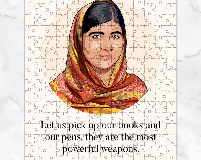 Malala Yousafzai Poster Malala Art Print Classroom Art - Etsy