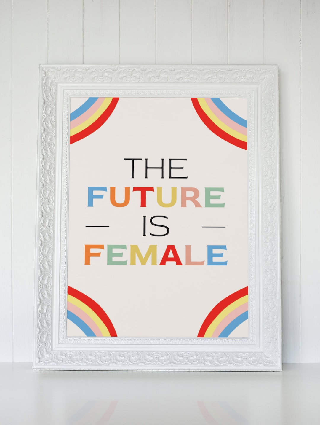 Feminist Poster, Feminist Wall Art, Feminist Art Print, Girl Power Art