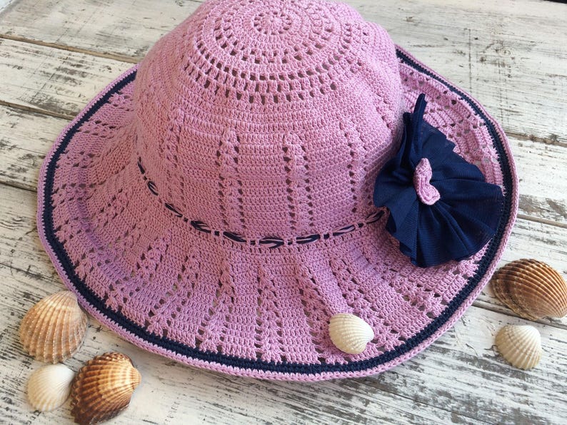 Crochet sun hat...Summer hat