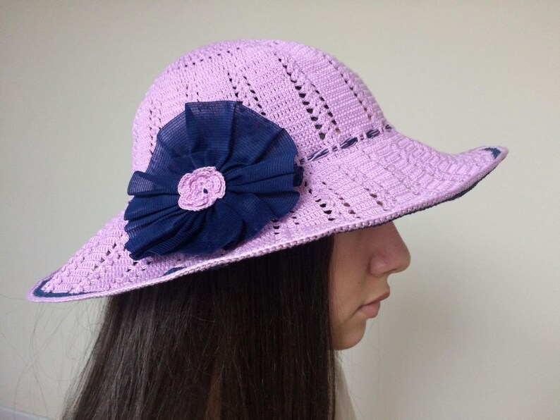 Crochet sun hat...Summer hat