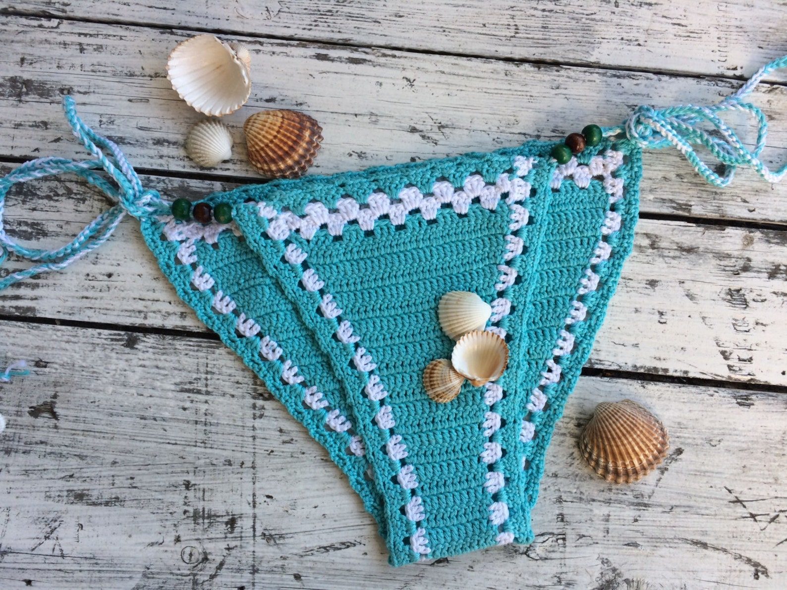Crochet bikini Crochet swimsuit Triangle bikini Stripes bikini Etsy