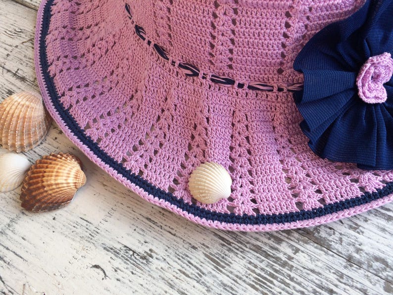 Crochet sun hat...Summer hat