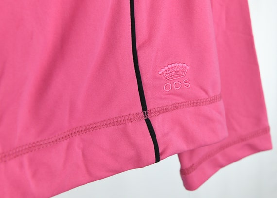 Hot Pink 1990s Oleg Cassini Sport Track Jogging J… - image 7