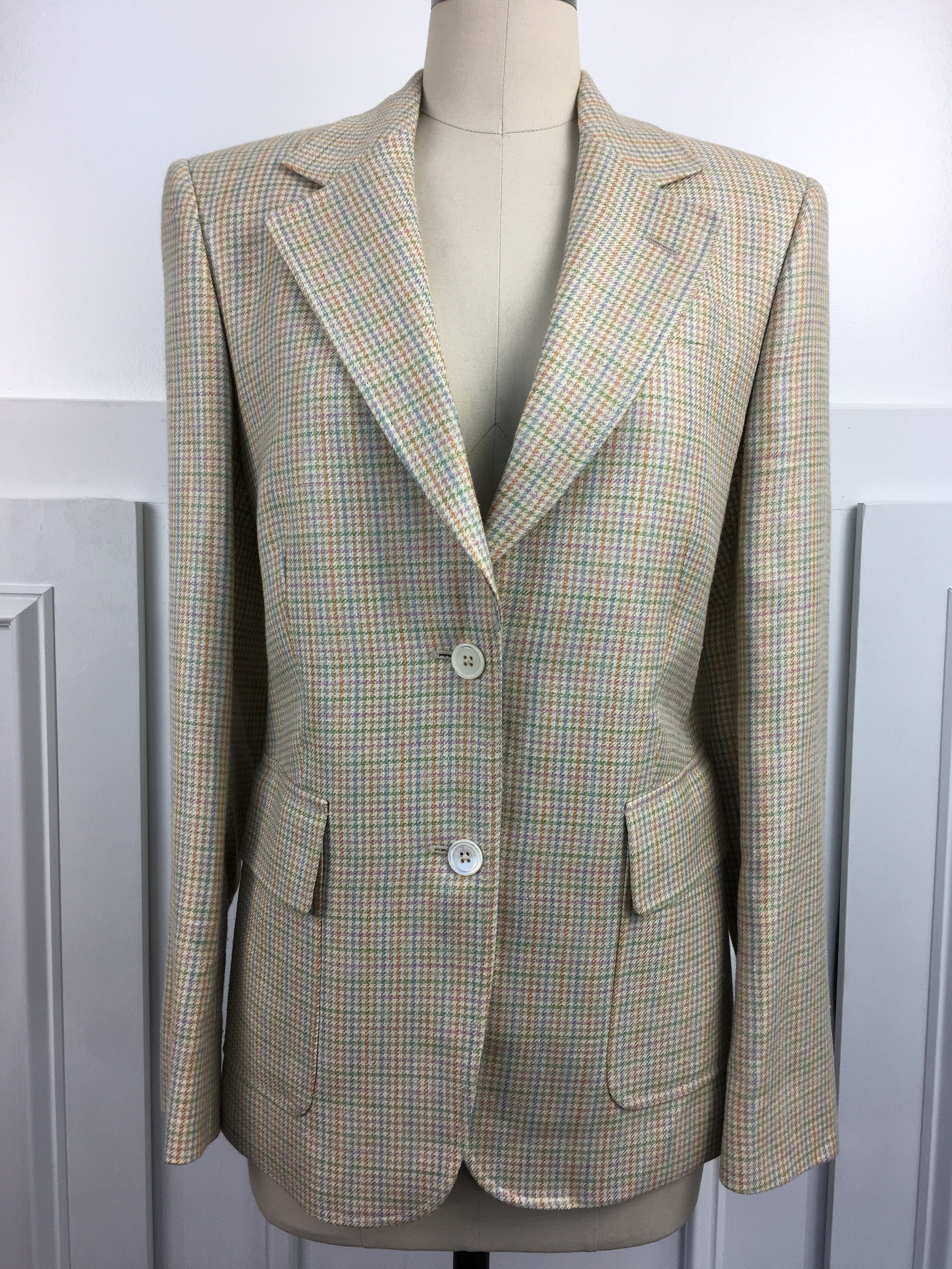 brooks brothers plaid blazer