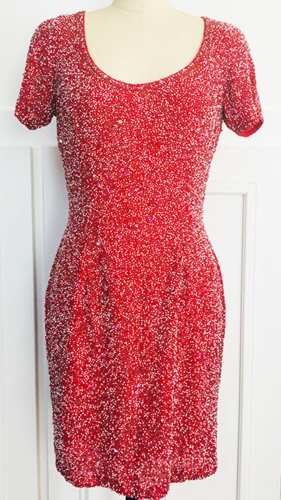 naeem khan red dress