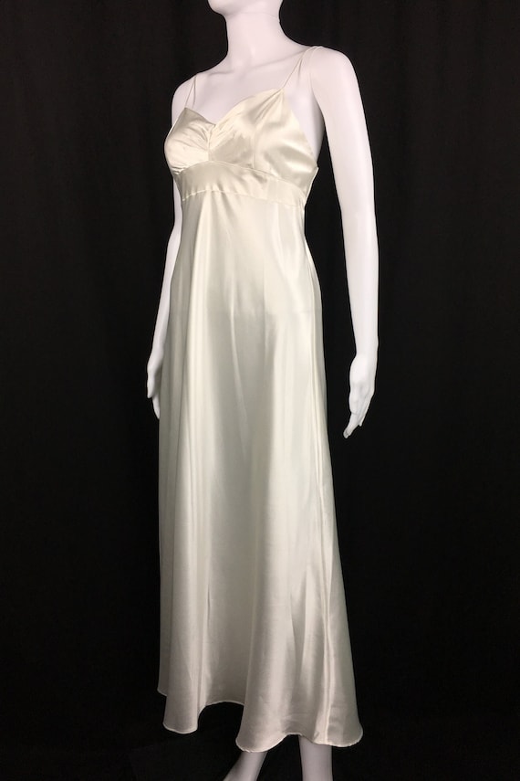 Vera Wang Lavender Label Sexy White Slip Dress / Gown  - US Size Medium