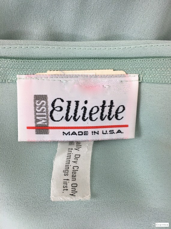 Miss Elliette 1980s Mermaid Core Seafoam Green / … - image 9