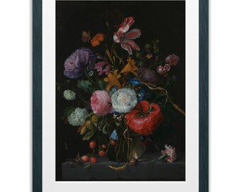 vintage National Gallery Postcard print of famous historic paintings from flowers in a vase art cards artists print collectable memorbillia