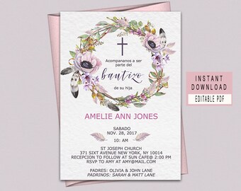 spanish invitation etsy
