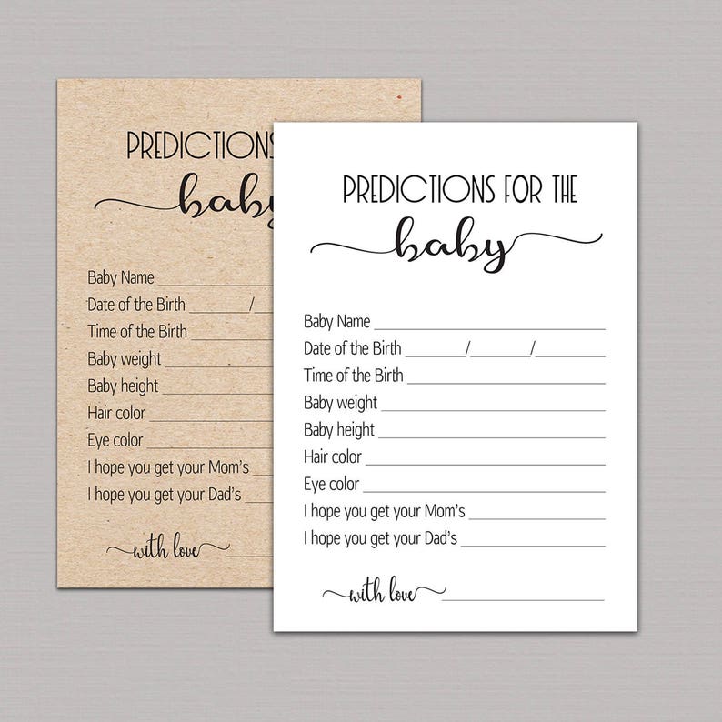 baby-prediction-cards-predictions-for-baby-printable-baby-etsy