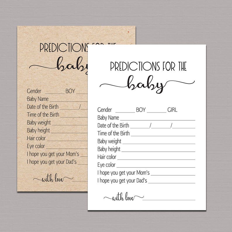 baby-prediction-cards-predictions-for-baby-printable-baby-etsy