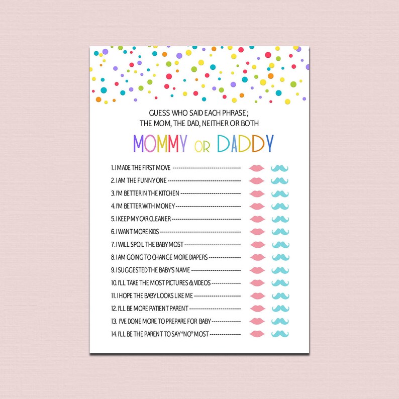 Mommy Daddy Baby Shower Games Baby Shower Themes Games Mommy Daddy Baby Shower Games Baby Shower Themes Games