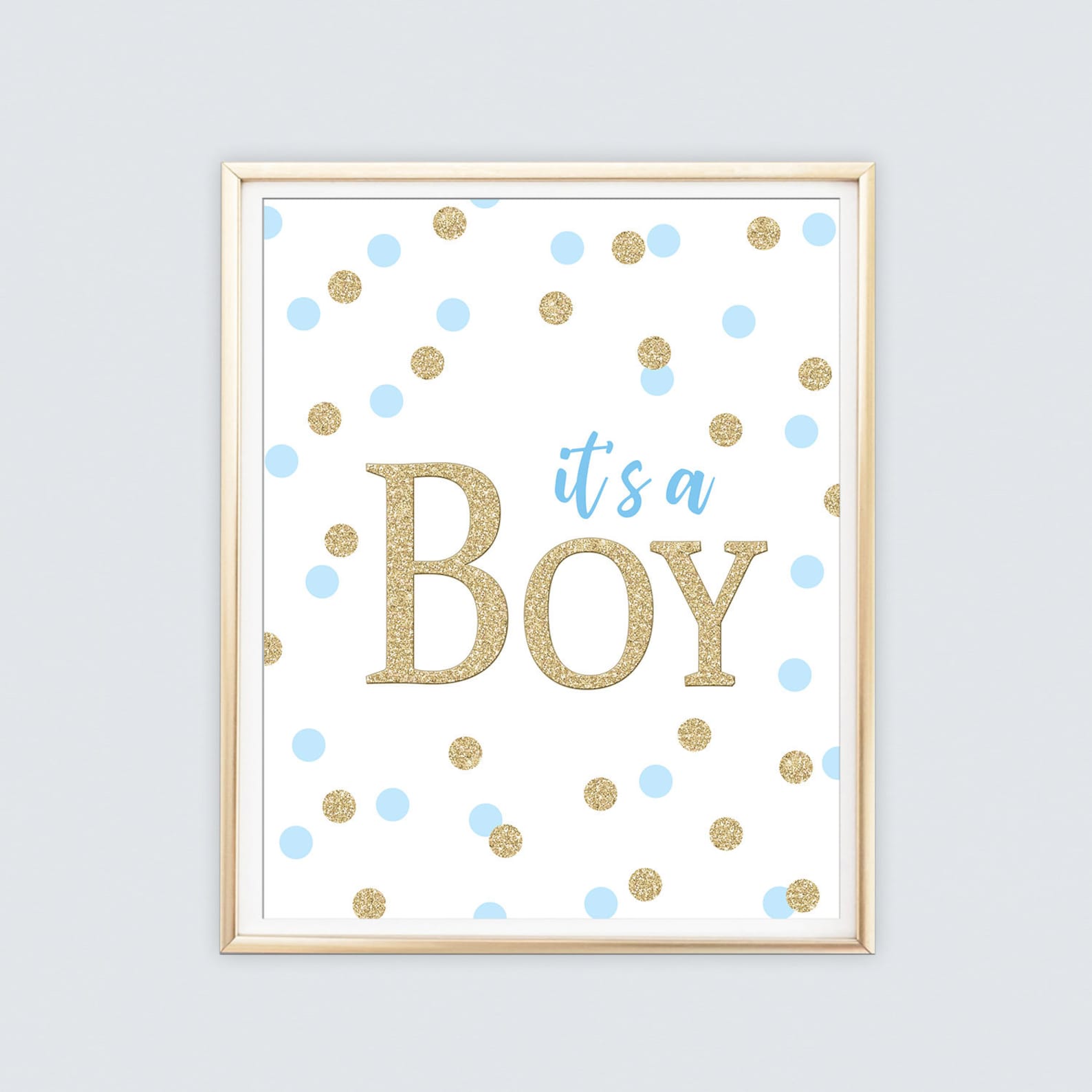 Its A Boy Sign Printable