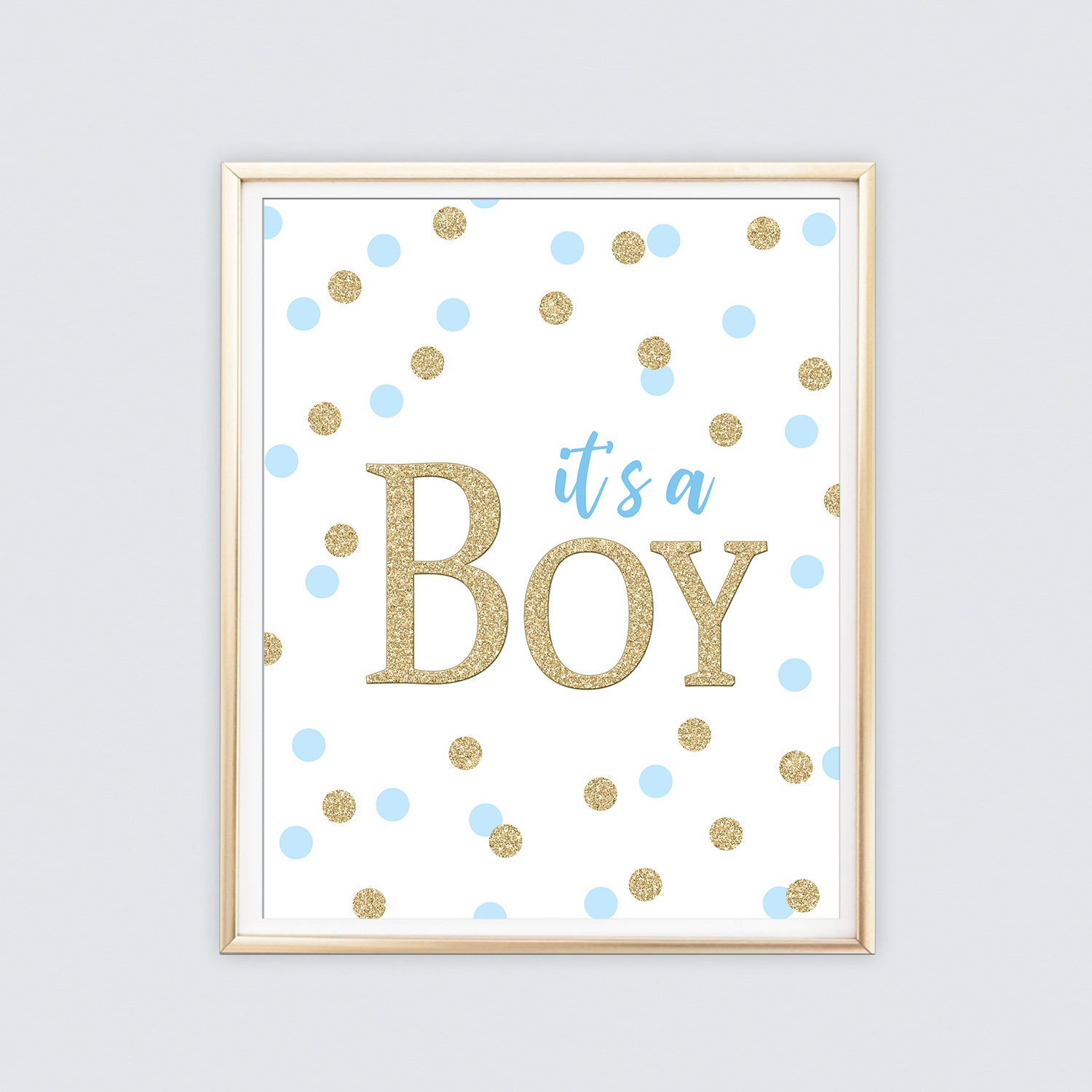 its a boy sign