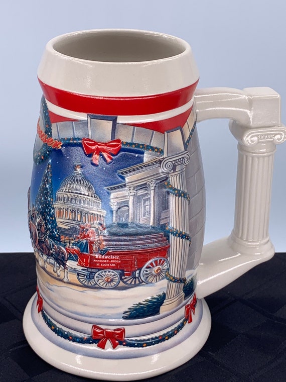 Home & Living Budweiser Holiday Stein Kitchen & Dining Drink & Barware