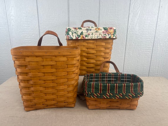 Longaberger Baskets | Choose From: Tall Key, Medium Key - Etsy