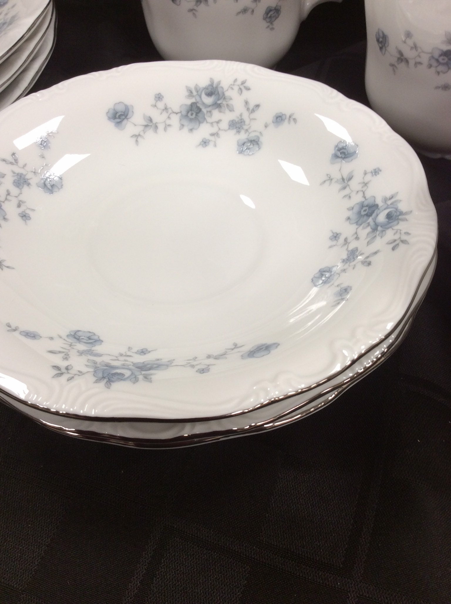 Johann Haviland Blue Garland China 5piece Place Setting Etsy