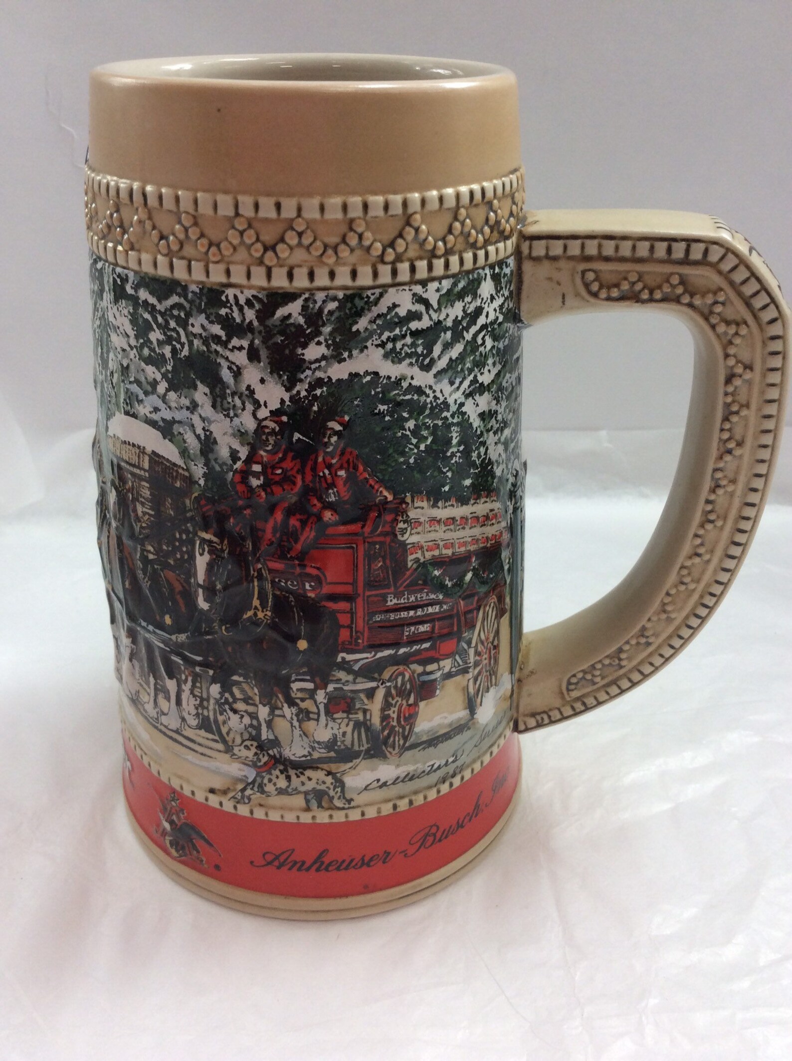 Budweiser Beer Stein Limited Edition c Series Etsy