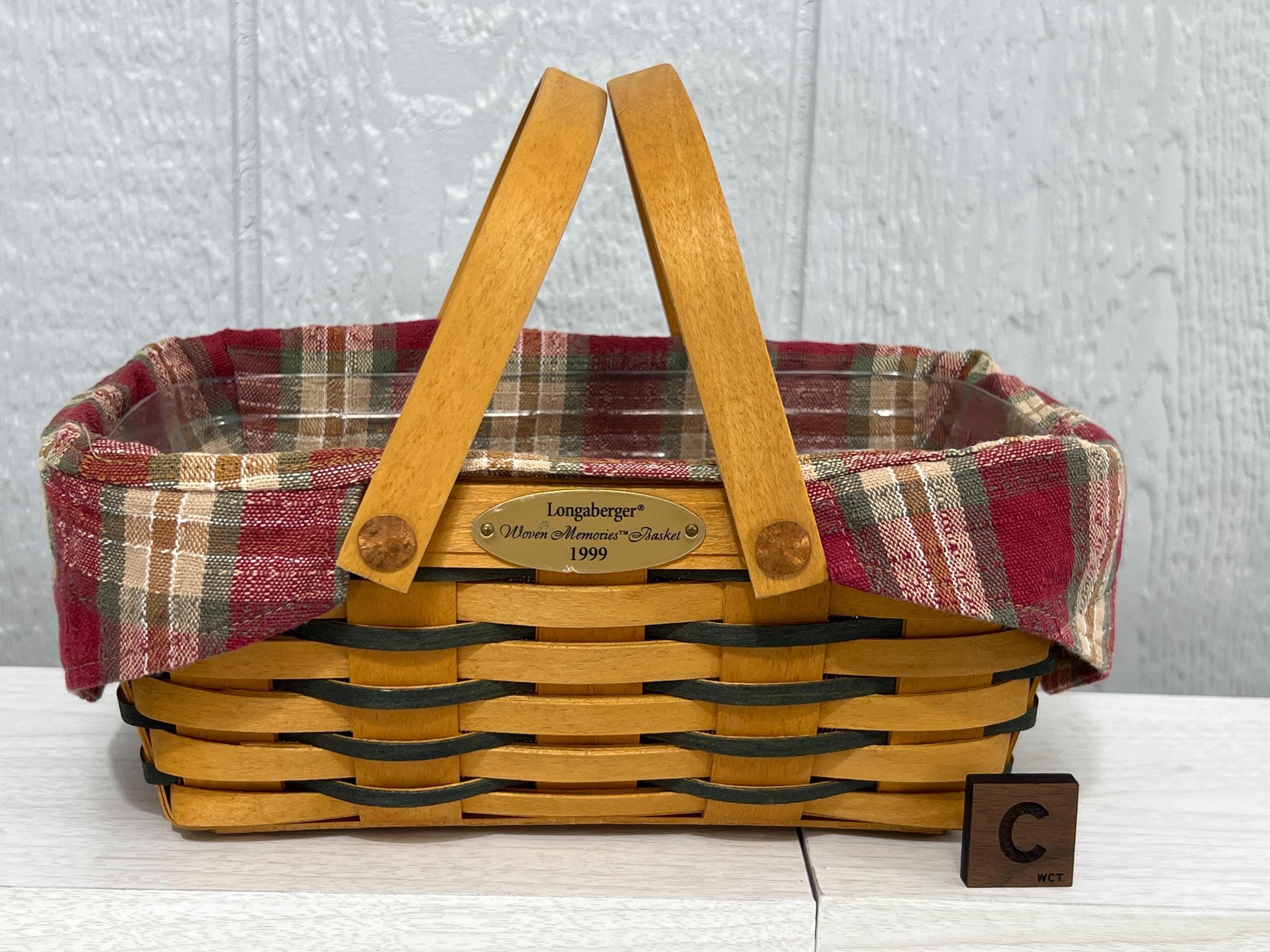 Longaberger 1999 Woven Memories Small Chore Baskets | Choose