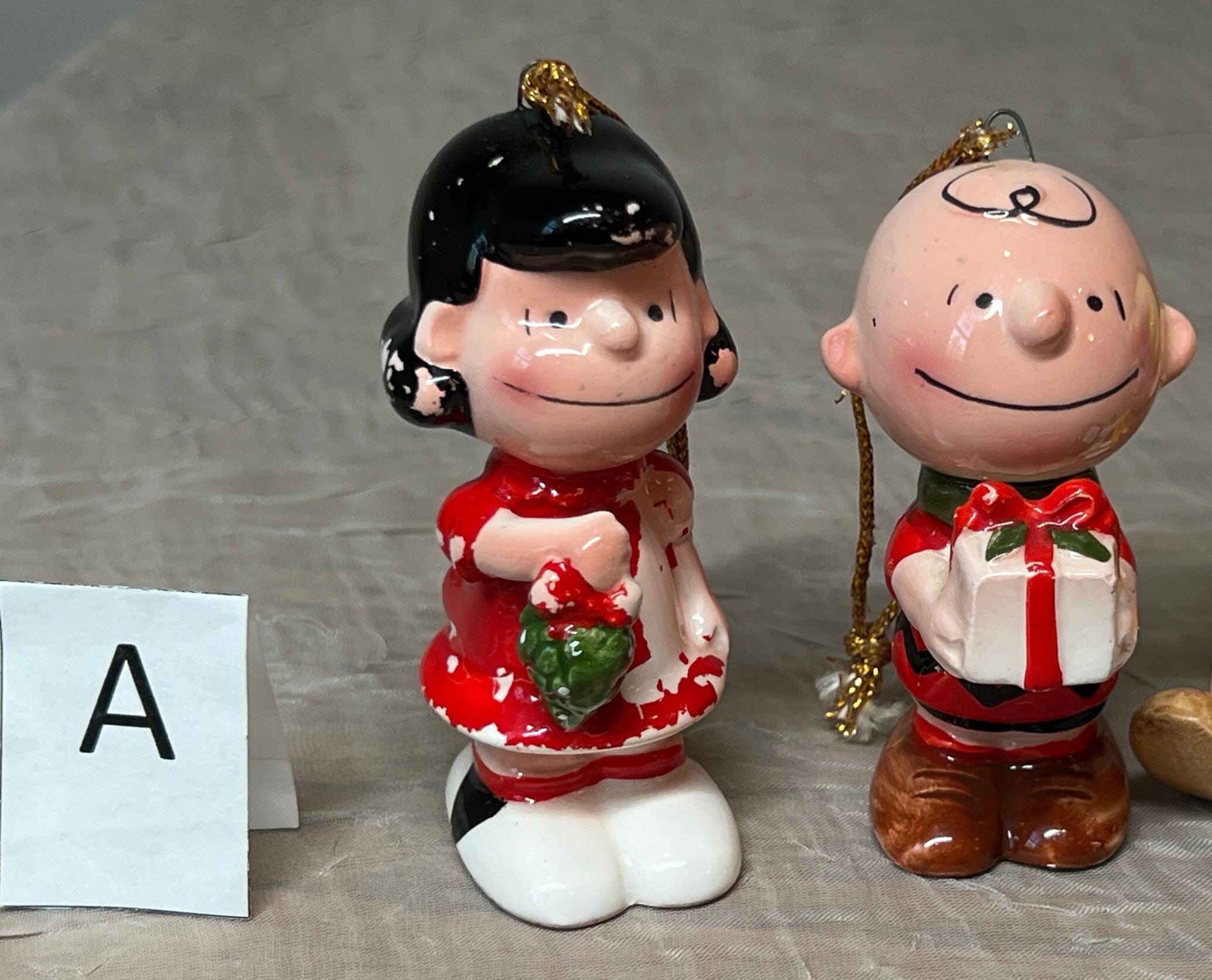 Vintage Peanuts Items | Choose From: Set-3 Ceramic Character