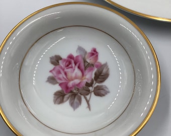 Vintage Noritake China 7 Piece Place Setting | Rosetta 5285