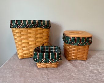 Longaberger Baskets | Choose From: Tall Key, Tall Tissue, or Ambrosia