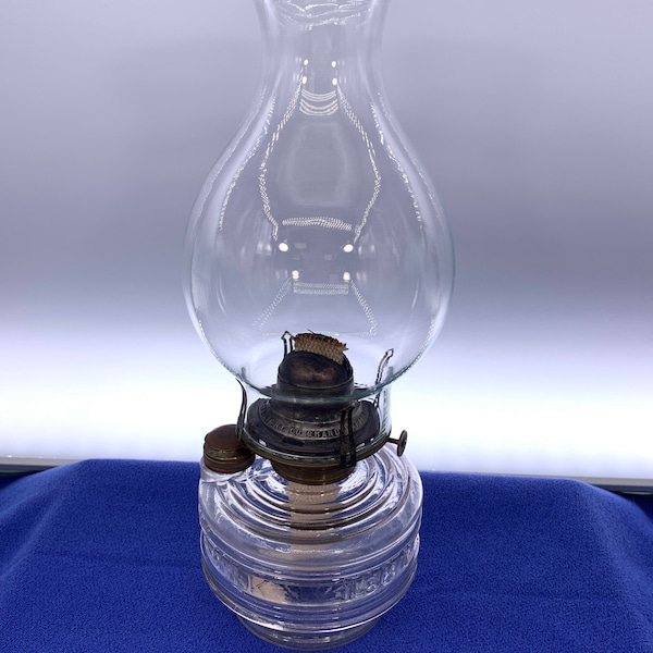 White Flame Oil Lamp Etsy