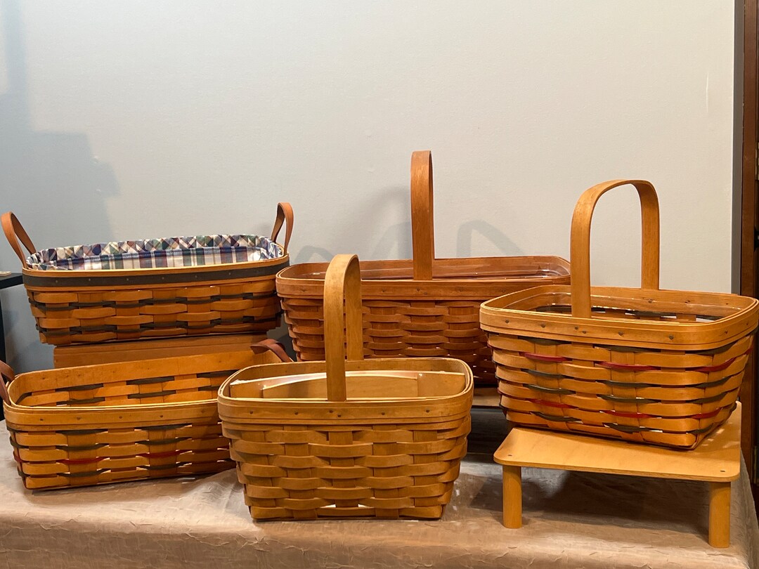 Longaberger Classic Retired Baskets Choose From Various Pantry Baskets