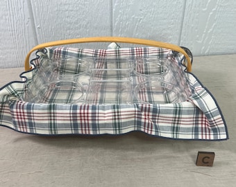 Longaberger Good Ol' Summertime Home Decor, Travel | Choose From: Large Boardwalk Purse/Tote, Med. Boardwalk Purse/Tote, or Back Porch Caddy