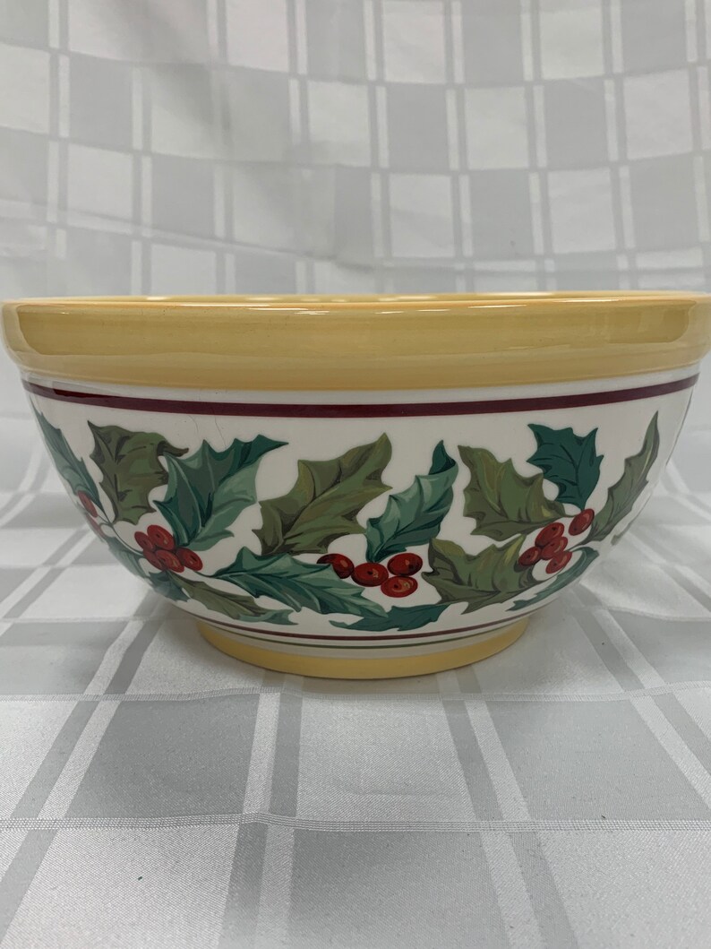 Vintage Longaberger American Holly Pattern Choose From: Vase - Etsy