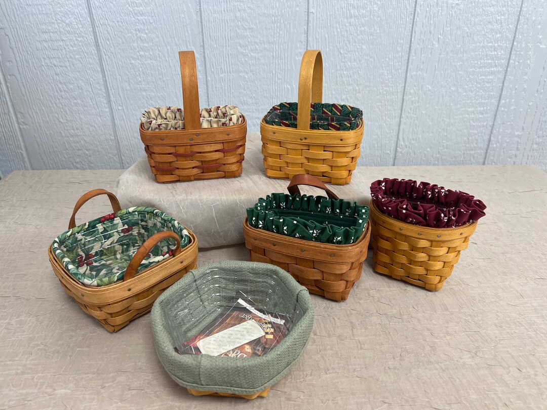 Longaberger Classic Baskets | Choose From: 1990 Sweetheart, Sugar ...