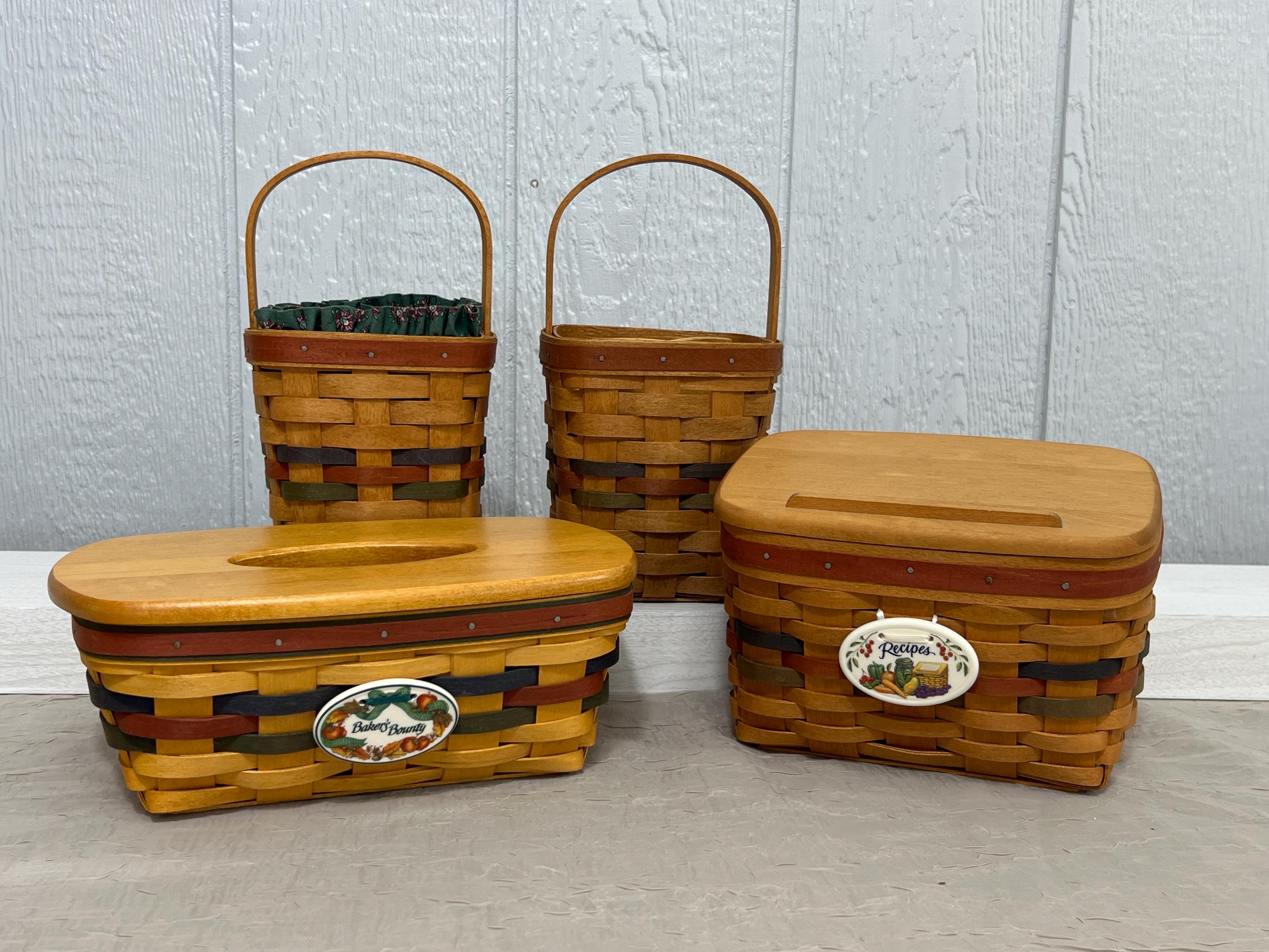 Longaberger Recipe Basket - Etsy