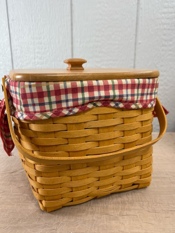 ロンガバーガー Longaberger large desktopbasket ロンガバーガー