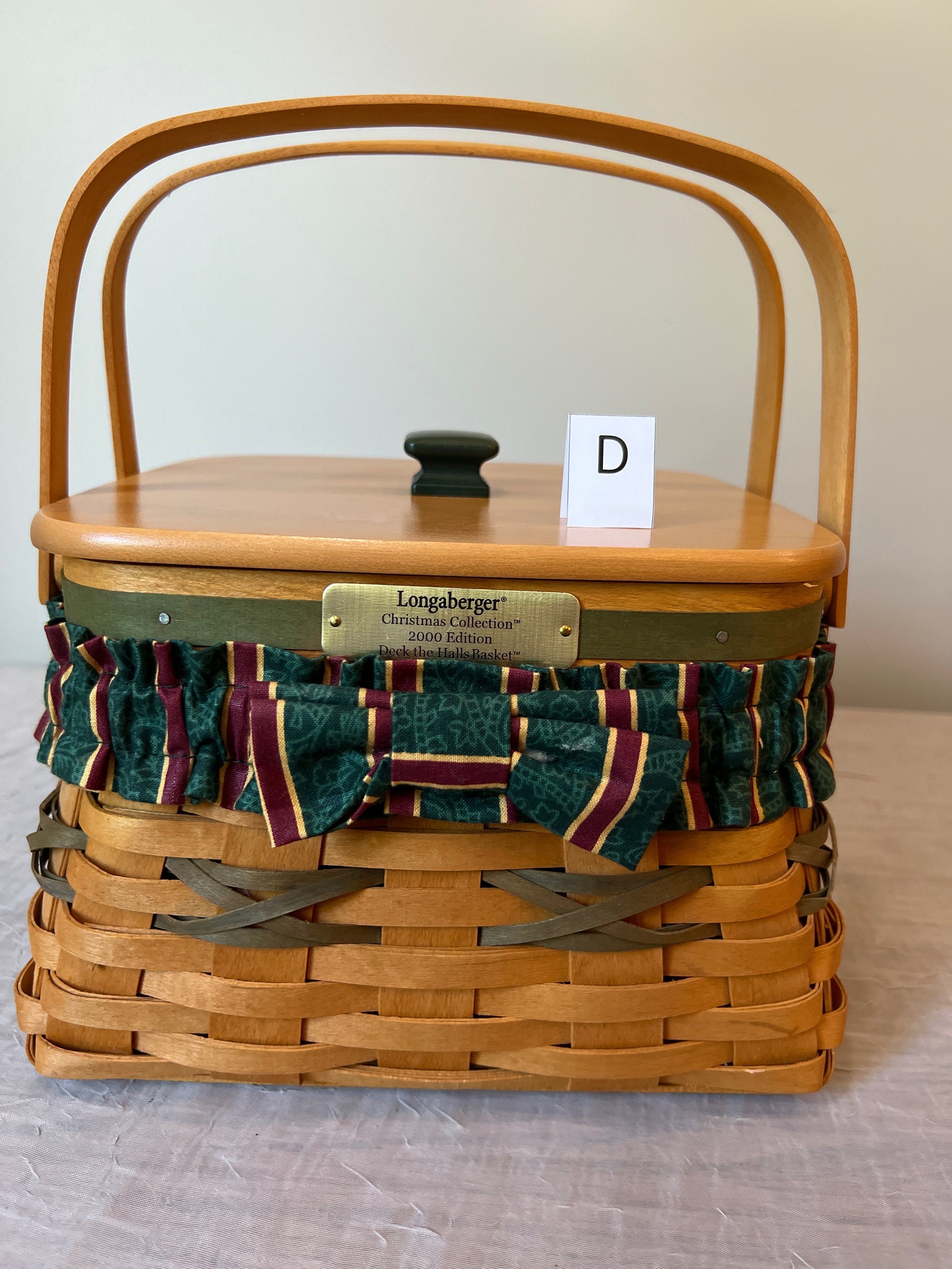 Longaberger Christmas Collection Basket | Choose From Longaberger Christmas Collection Basket | Choose From