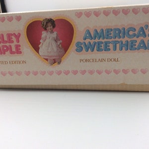 1982 Ideal Toys Shirley Temple America's Sweetheart the - Etsy