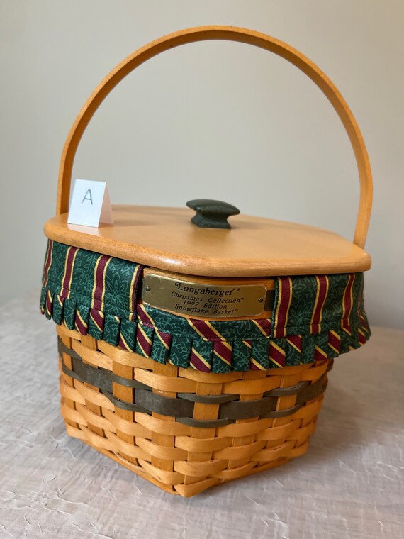 Longaberger Christmas Collection Basket | Choose From: 1997
