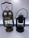 Dietz Clear Globe Kerosene Lantern | Choose From: "King" Brass Fire Department Or "Little Supreme" Black Painted #150