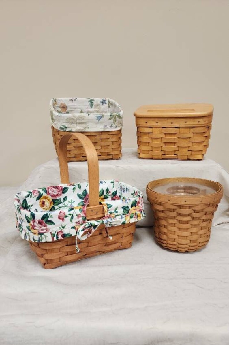 Longaberger Classic Retired Baskets Choose From Bouquet Etsy