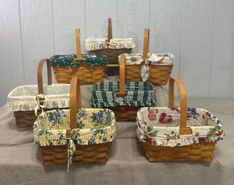 Longaberger Spring Baskets Home Decor | Choose From: Various Decorated Spring Baskets(See Dropdown)