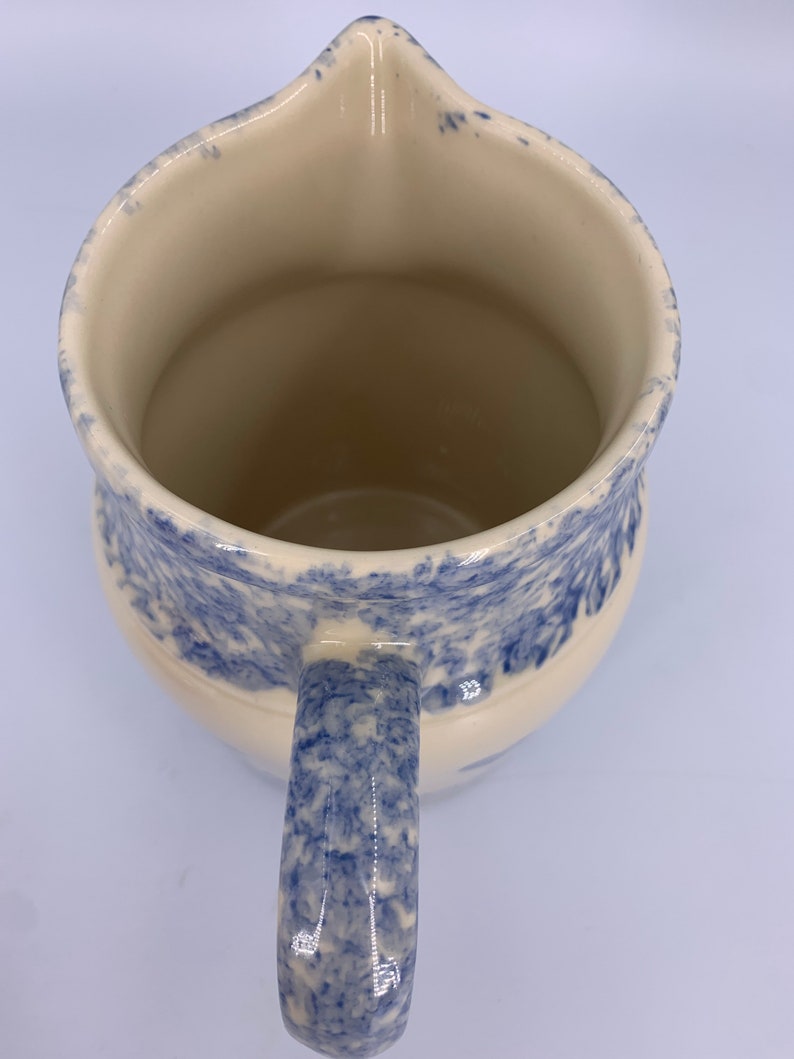 Roseville Pottery Vintage Henn Sponge Ware Service Etsy