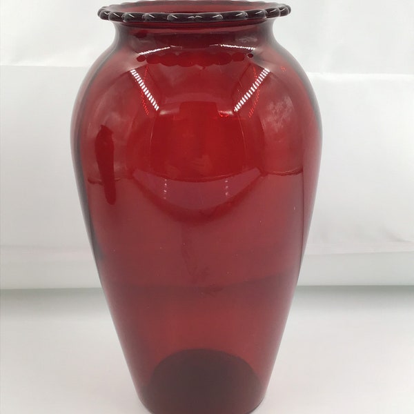 Red Depression Glass Etsy