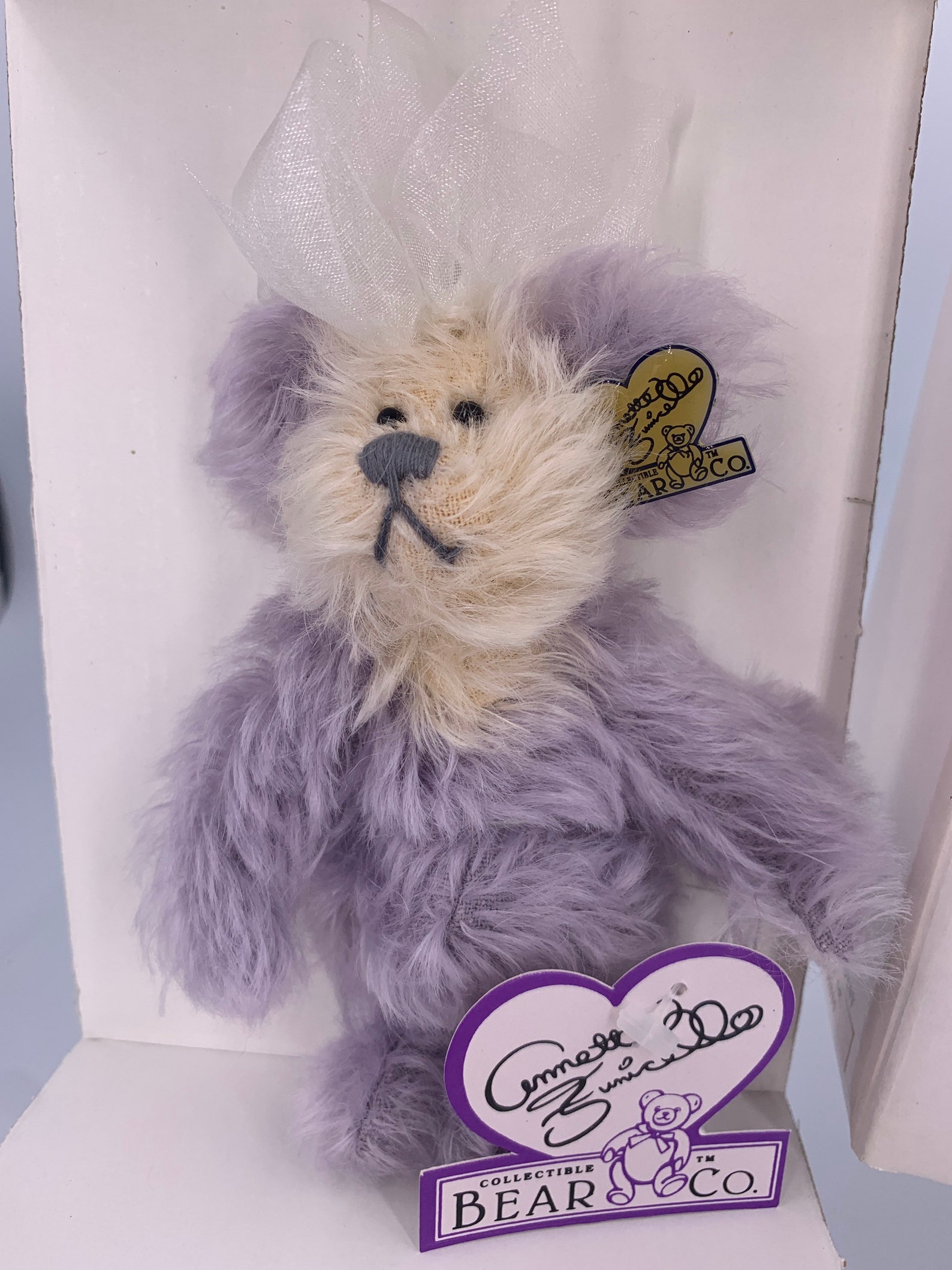 Funicello Collectible Bear Company Mohair Bean Bag Etsy