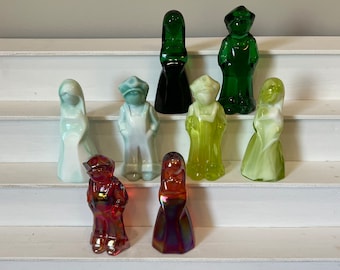 1981 Mosser Glass VI Hunter Jenny Or Josh | Choose From #5 Through #8: Wintergreen, Wildfire, Moonglo, Or Emerald