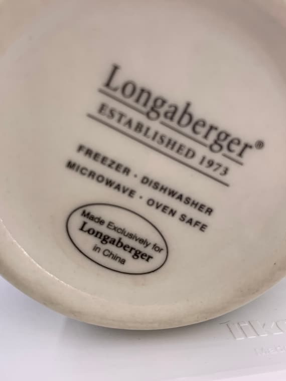 Longaberger Christmas Pottery | Choose From: Roger and Ginger