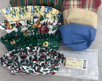 Longaberger Booking Basket Fabric Liners | Choose From: Lavender Fabric Liners Or Mulberry Fabric Liners