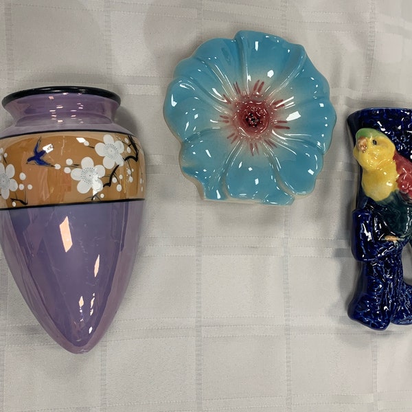 Vintage Wall Pockets Etsy