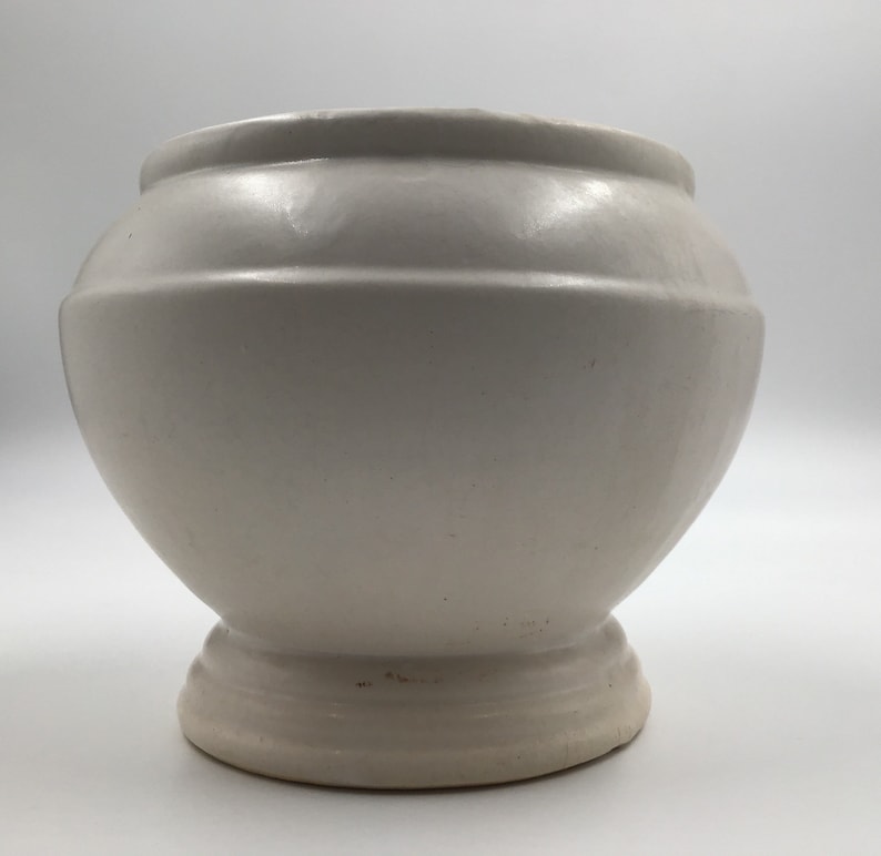 R.R.P Mid-Century 6 x 7 Model #397 Roseville Ohio Pottery VaseBowl Co Roseville Ransbottom Pottery Vintage Pottery
